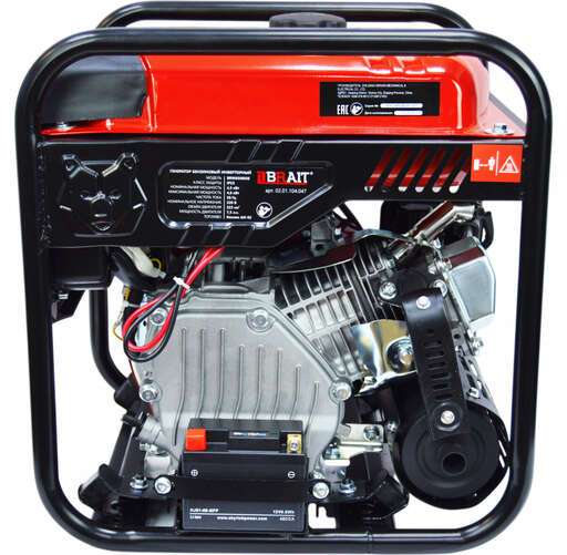 Изображение для Генератор бензиновый инверторный Brait  BRW6500iOE (4.8 кВт, электростартер)