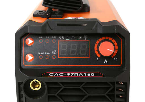 Изображение для Сварочный полуавтомат СОЮЗ САС-97ПА160 (MMA/MIG-MAG/TIG LIFT)