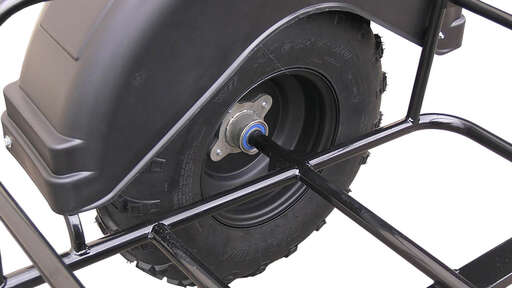 Изображение для Прицеп для мотовездехода  (ИТМ) колеса 10", БЕЗ СЦЕПКИ, без корыта, корыто отдельно код. 38490