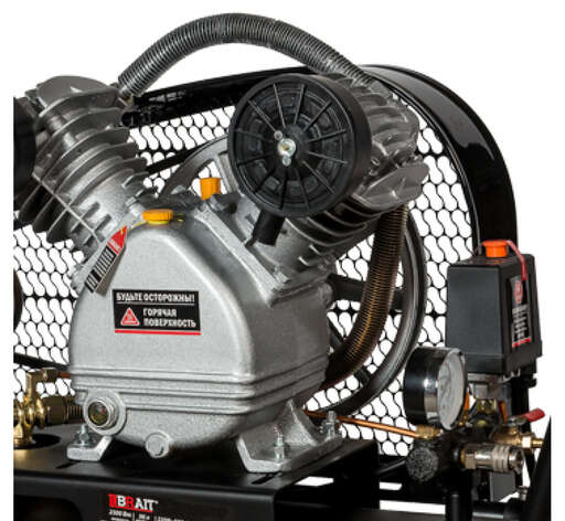 Изображение для Компрессор воздушный BRAIT KMR-2500/90 (2.5 кВт)