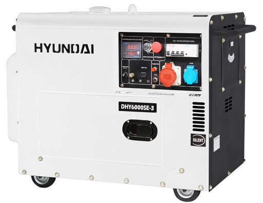Изображение для Дизельный генератор HYUNDAI DHY 6000SE-3