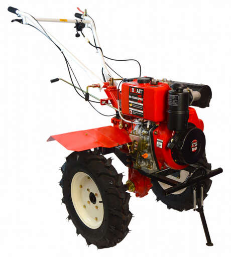 Изображение для Мотоблок  дизельный Brait BR-135DEBPRO (9 лс, 3вперед/1 назад, понижающая скорость, электростартер)