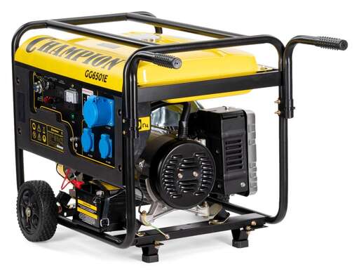 Изображение для Бензиновый генератор CHAMPION GG6501E+ATS (5.5 кВт, электростартер, автозапуск (блок ATS в комплекте))
