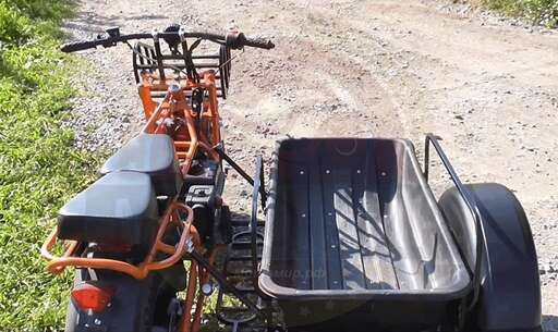 Изображение для Прицеп боковой для мотоциклов СКАУТ-3 (без корыта С ПОДВЕСКОЙ (Невозможна регистрация в ГИБДД)