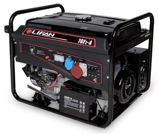 Изображение для Генератор Lifan 7 GF2-4 (LF7500E3) (7.5 кВт)