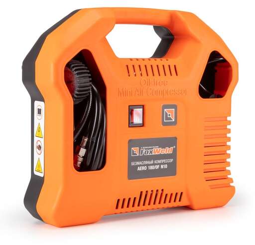 Изображение для Компрессор безмасляный Foxweld AERO 180/0F N10 (1.1кВт)
