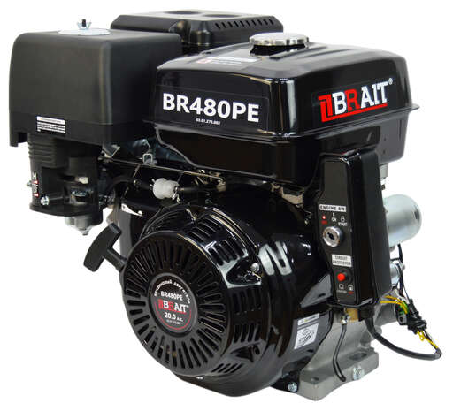 Изображение для Двигатель бензиновый  Brait BR480PE (20лс, электрический старт) 