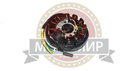 Изображение для Зажигание 4х т GY6-125/150 голое (без маховика) (статор 10+1 катушек) (1803103)