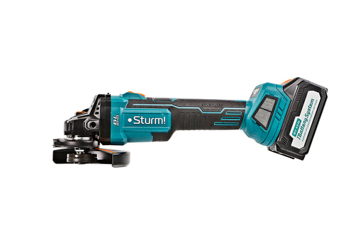 Изображение для УШМ Sturm! CAG18125BLE 1BatterySystem + кейс