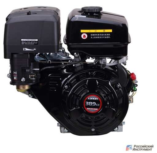 Изображение для Двигатель Loncin G390F 5А (13 лс, ∅ 25 мм, катушка освещения 5А)
