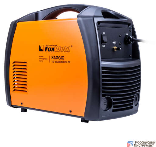 Изображение для Аппарат аргонодуговой сварки Foxweld SAGGIO TIG 205 AC/DC PULSE