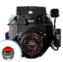 Изображение для Двигатель Lifan 2V78F-2A 3А (24 лс, электростартер, катушка освещения 3А) + вариатор Сафари
