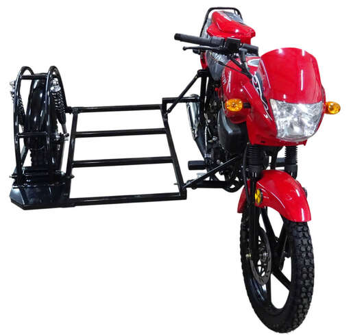 Изображение для Прицеп боковой для мопеда SIGMA (Невозможна регистрация в ГИБДД) (кронштейны под сварку)