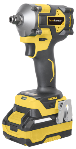 Изображение для Аккумуляторный гайковерт Hanskonner HCD20420BLC 1BatterySystem