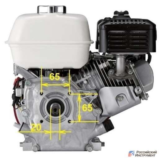 Изображение для Переходник к мотоблоку Кутаиси для установки современного двигателя (4 - 8 лс, 20 мм вал)