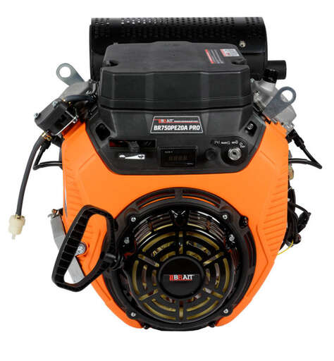 Изображение для Двигатель Brait BR750PE20A PRO (30 лс, ручной и электростартер, катушка 20А, 25мм) 
