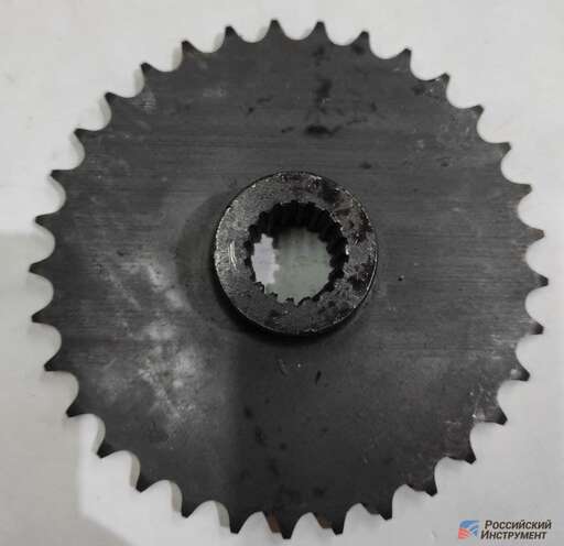 Изображение для Звезда z=33 (вал шлицевой от Бурана, шаг 12.7)