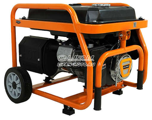 Изображение для Генератор Lifan 6500EA Lite (5.5 кВт, электростартер)