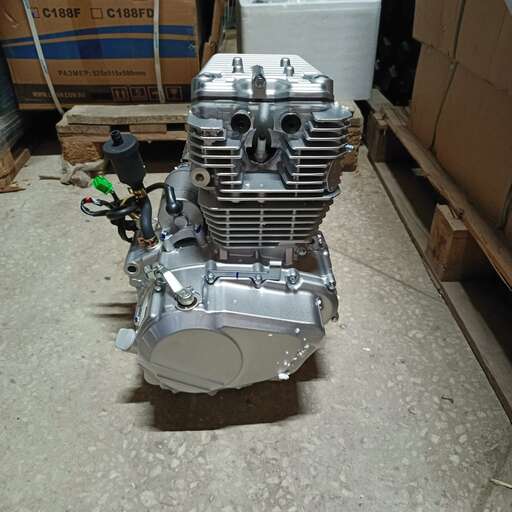 Изображение для Двигатель 4т. 250 см3 172FMМ-6  ZONGSHEN CB250-R (воздушное охлаждение) 5МКПП, кик+эл.старт