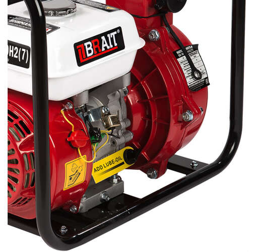 Изображение для Мотопомпа бензиновая Brait BR-WP-20H(7) (7 лс, высоконапорная, пожарная)