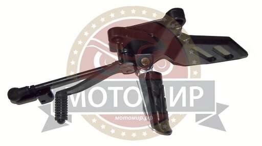 Изображение для Подножка водителя FALCON левая, в сборе с кронштейном и педалью ПЕР.ПЕРЕДАЧ с тягой (Узел в сборе)