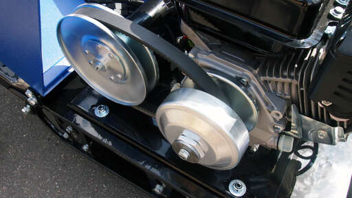 Изображение для Мотобуксировщик компактный Лидер-Дельта-2 с лыжным модулем (Lifan 8 лс, фара)