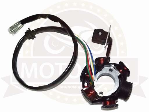 Изображение для Зажигание Альфа Horse голое (без маховика) (6 катушек, 5 провод, без колодки)