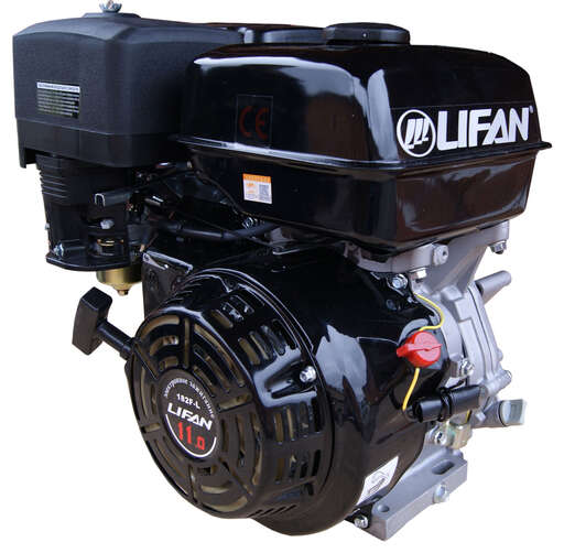 Изображение для Двигатель Lifan 182F-L (11 лс, 25 мм, шестеренчатый редуктор 1:2)