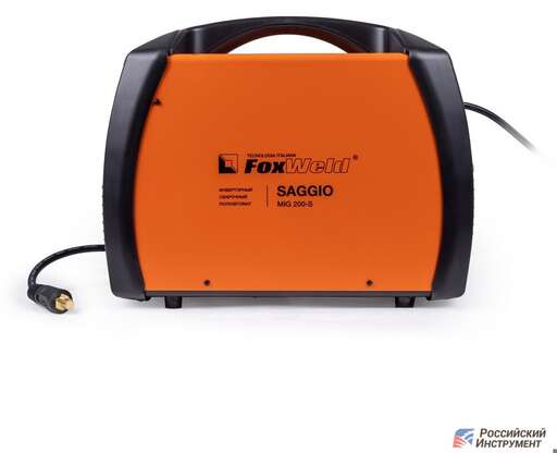 Изображение для Сварочный полуавтомат Foxweld Saggio Mig 200-S (синергетическое управление, MMA/MIG-MAG/TIG LIFT)