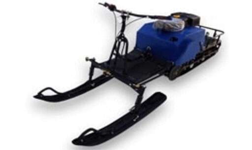 Изображение для Мотобуксировщик Лидер-3-3Т-17АП с лыжным модулем (Lifan 17 лс, электростартер, освещение, реверс, адаптивная подвеска)