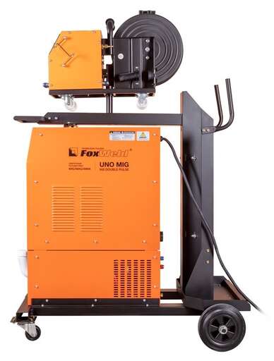 Изображение для Сварочный полуавтомат UNO MIG 500 DOUBLE PULSE (Источник питания+МП+Тележка+БЖО - 2 упак.) (MIG/MAG, MMA)