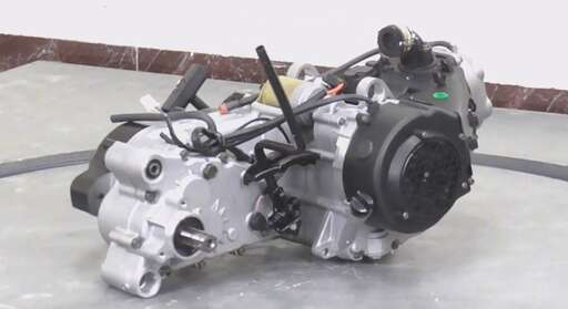 Изображение для Двигатель 4т. 150 см3 157QMJ (GY6-150) Dingo150 моноблок с редуктором в сборе и масл. охлажд.