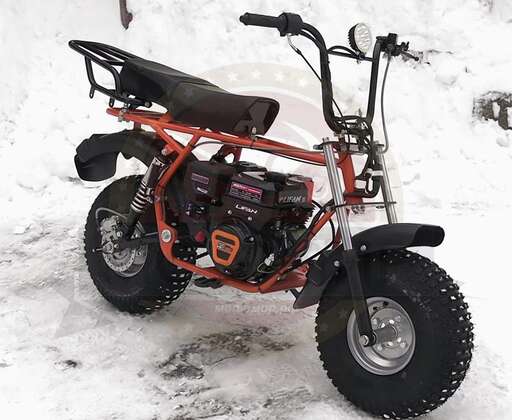 Изображение для Мотоцикл СКАУТ САФАРИ 3L-8Е+ BIGFOOT FORK (8 лс, электро и кикстартер, фара, телескопическая вилка, передняя и задняя подвеска, двухместное седло)