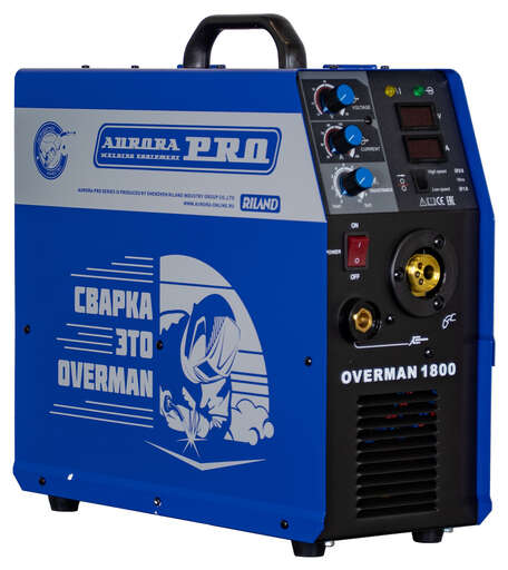 Изображение для Инверторный сварочный полуавтомат AuroraPRO OVERMAN 1800