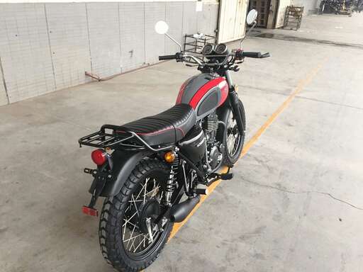 Изображение для Мотоцикл COMBAT SCRAMBLER 400 (серый-красный-черный) с ПТС