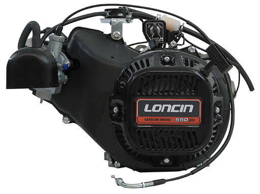 Изображение для Двигатель Loncin G550FD (I type) D25,4 (21 лс, электростартер, 25.4 мм)
