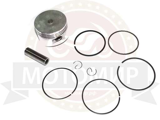 Изображение для Поршень 39,25 мм 4 такт. Delta 50 см3 +0,25 (кольца, палец d13мм, стопор. кольца)