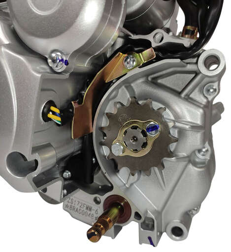 Изображение для Двигатель 4т. 250 см3 172FMМ-6  ZONGSHEN CB250-R (воздушное охлаждение) 5МКПП, кик+эл.старт