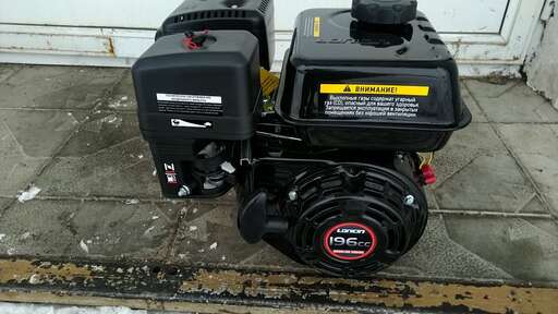 Изображение для Двигатель Loncin G200 Урал (6.5 лс, профессиональный, с редуктором обратного вращения)