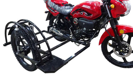 Изображение для Прицеп боковой для мопеда SIGMA (Невозможна регистрация в ГИБДД) (кронштейны под сварку)