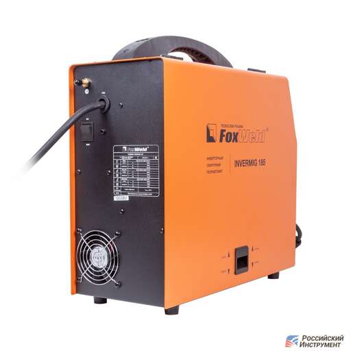 Изображение для Сварочный полуавтомат Foxweld INVERMIG 185 (MMA/MIG-MAG/TIG LIFT)