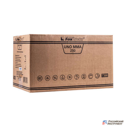 Изображение для Сварочный инверторный аппарат Foxweld UNO MMA 250 (MMA/TIG LIFT)