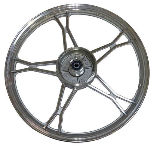 Изображение для Обод 17" задний литой, барабан. тормоз 1,4-17  Альфа, Дельта, Zodiak (стандарт серебристый)