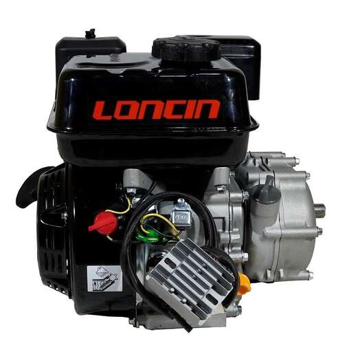 Изображение для Двигатель Loncin LC 170F-2B 5A (U type, 7 лс, катушка 5 ампер, редуктор автоматического сцепления) D20 