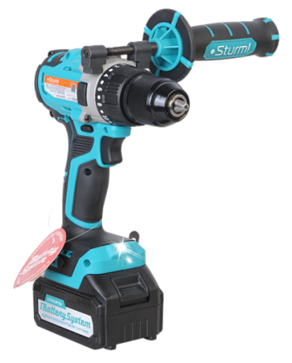 Изображение для Аккумуляторный шуруповерт Sturm! CD2080 1BatterySystem