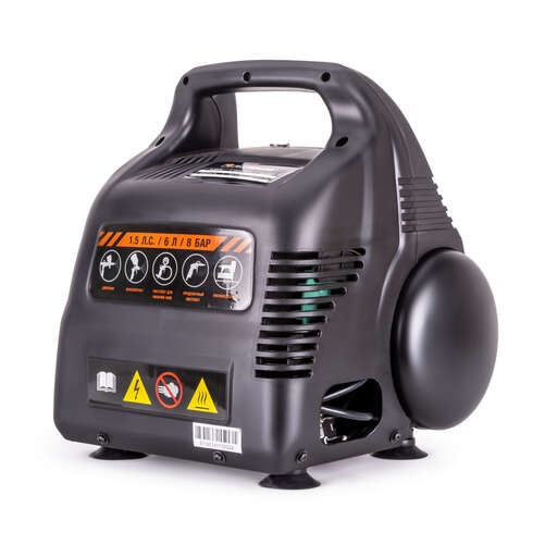 Изображение для Компрессор безмасляный Foxweld AERO 180/6 (1.2 кВт)