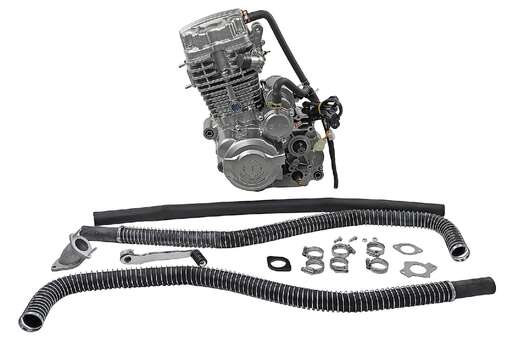 Изображение для Двигатель 172MN (300cc) жидкостное охлаждение,патрубки,педаль п/п