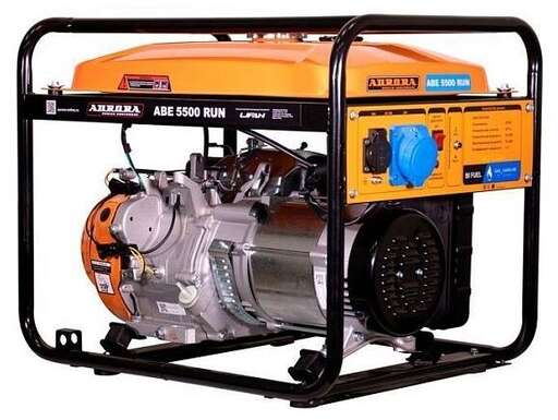 Изображение для Бензогенератор Aurora ABE 5500 RUN (бензин/газ)
