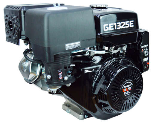 Изображение для Двигатель бензиновый GE1325E (13л.с;диаметр вала 25мм;ручной и электростартер;1-цилиндр;4-тактный;бак 6,5л;раб.объем 389куб.см) 18шт/пал