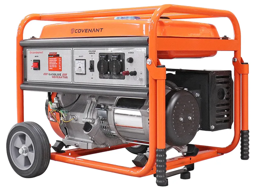 Изображение для Генератор бензиновый COVENANТ GG6500 (5.5 кВт, медная обмотка)